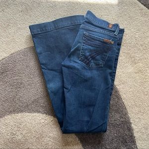 7 for All Man Kind Bootcut jeans